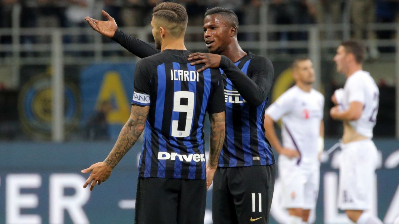 Keita Balde i Mauro Icardi (Fot. Getty)