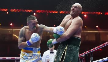 W maju w Rijadzie Oleksandr Usyk pokonał Tysona Fury'ego niejednogłośnie na punkty (fot. Getty Images) W maju w Rijadzie Oleksandr Usyk pokonał Tysona Fury'ego niejednogłośnie na punkty (fot. Getty Images)