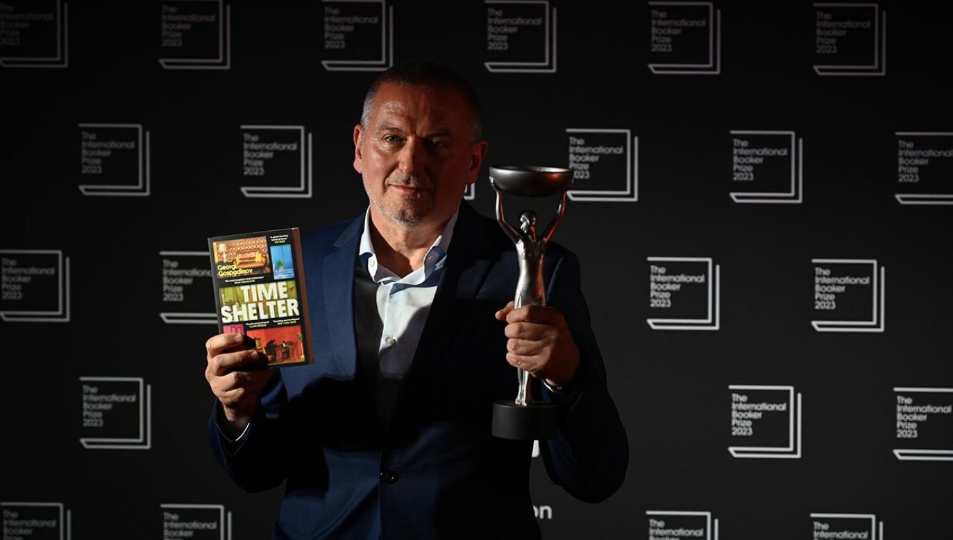 Bułgarski pisarz Georgi Gospodinow otrzymał Nagrodę Bookera (fot. Kate Green/Anadolu Agency via Getty Images)