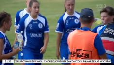 Piłkarki UKS SMS Łódź wygrały z UJ Kraków (fot. TVP)