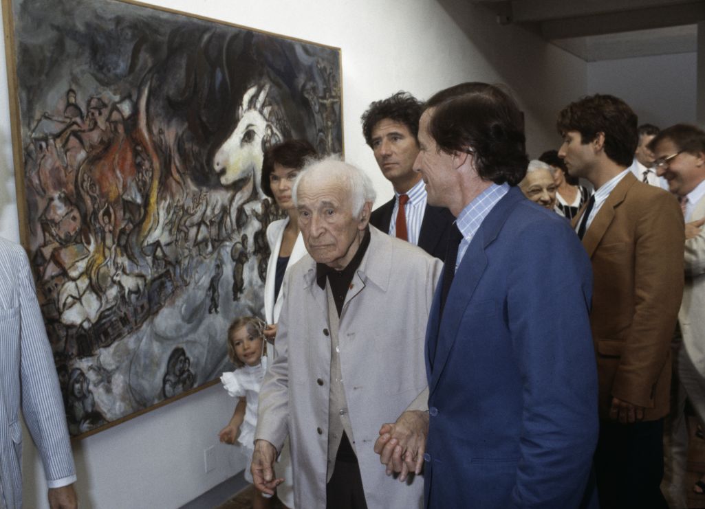 97-ая гадавіна і рэтраспектыва Марка Шагала, 6 ліпеня 1984 года. Фота: Pierre Vauthey/Sygma/Sygma праз Getty Images