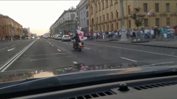 Скрыншот з відэа, які нібыта стаў доказам таго, што два браты сігналіл (Фота: тэлеграм-канал сілавікоў)