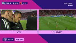 Trener zgłosił sędziom challenge i pomógł podjąć dobrą decyzję w finale mundialu! VAR może być lepszy... [WIDEO]