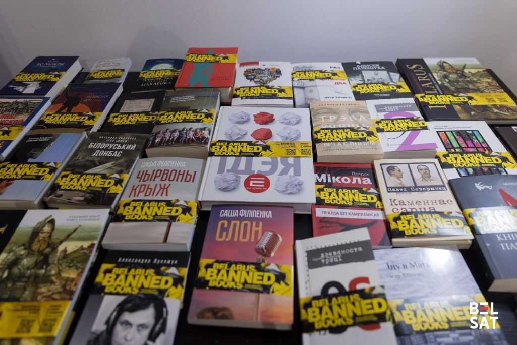 Выстава «Беларусь. Галасы забароненых кніг» і сустрэча з гісторыкам Алесем Смаленчуком у Музеі Вольнай Беларусі. Варшава, Польшча, 31 студзеня 2026 года. Фота: Белсат