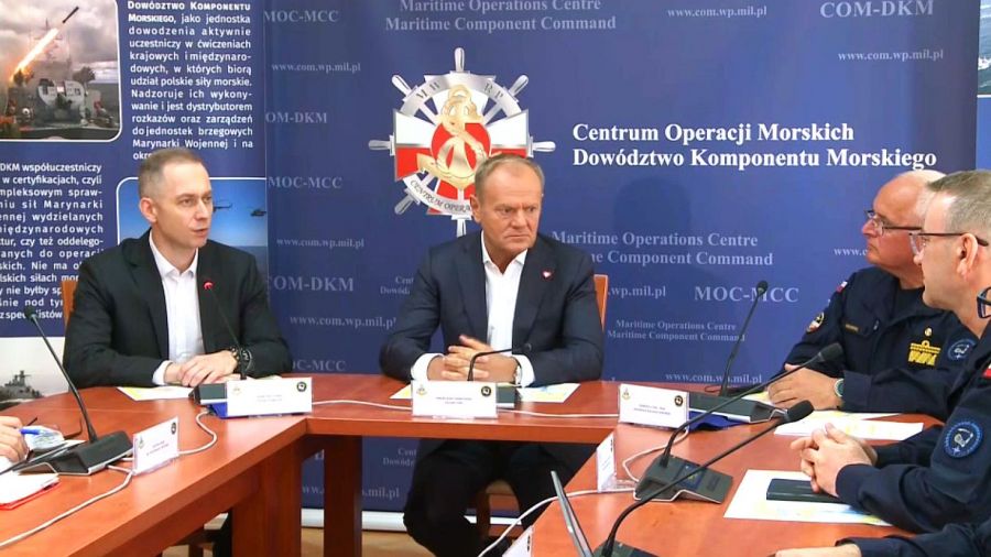 Premier o sytuacji na Bałtyku