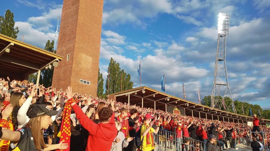  Kibice Sparty Wrocław mieli powody do zadowolenia  (fot. arch. bko/TVP3 Wrocław)