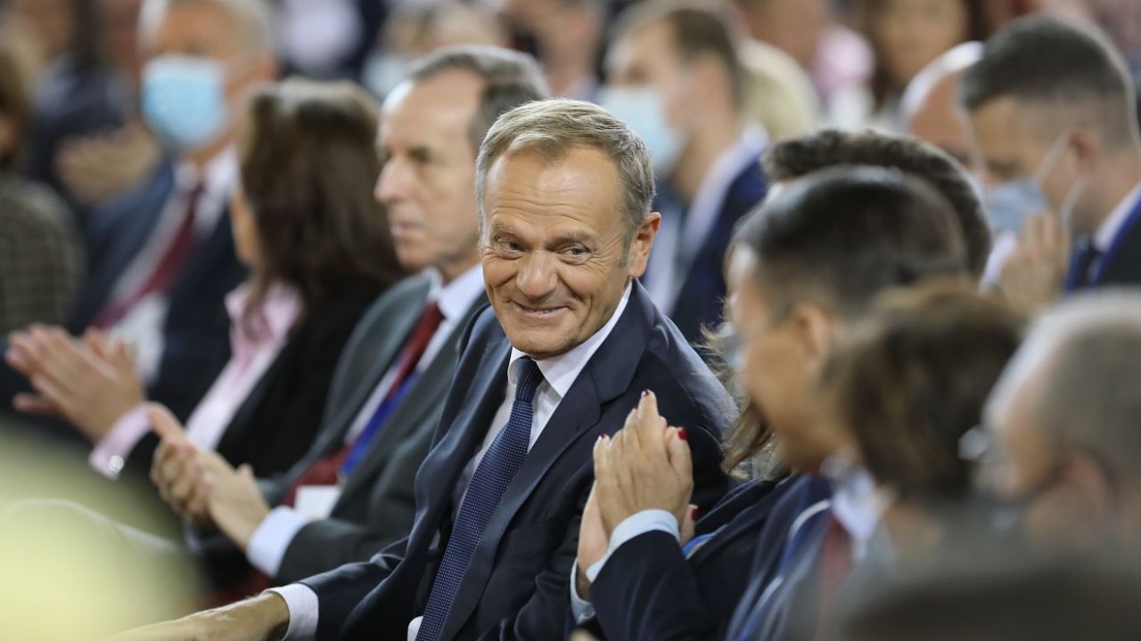 Donald Tusk wyznał, że był poruszony wiadomością od teściowej (fot. PAP/Wojciech Olkuśnik) Donald Tusk wyznał, że był poruszony wiadomością od teściowej (fot. PAP/Wojciech Olkuśnik)