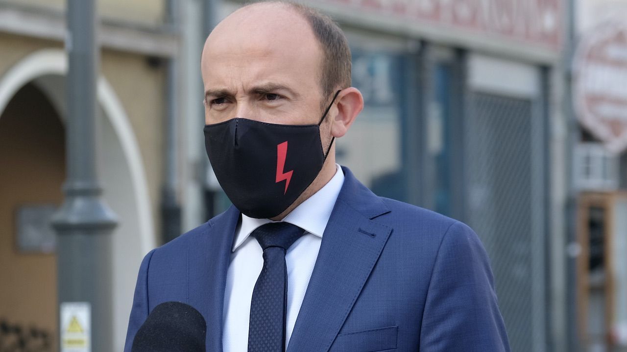 Borys Budka popierał protesty Ogólnopolskiego Strajku Kobiet, który domaga się aborcji na życzenie (fot. arch.PAP/Andrzej Grygiel) Borys Budka popierał protesty Ogólnopolskiego Strajku Kobiet, który domaga się aborcji na życzenie (fot. arch.PAP/Andrzej Grygiel)