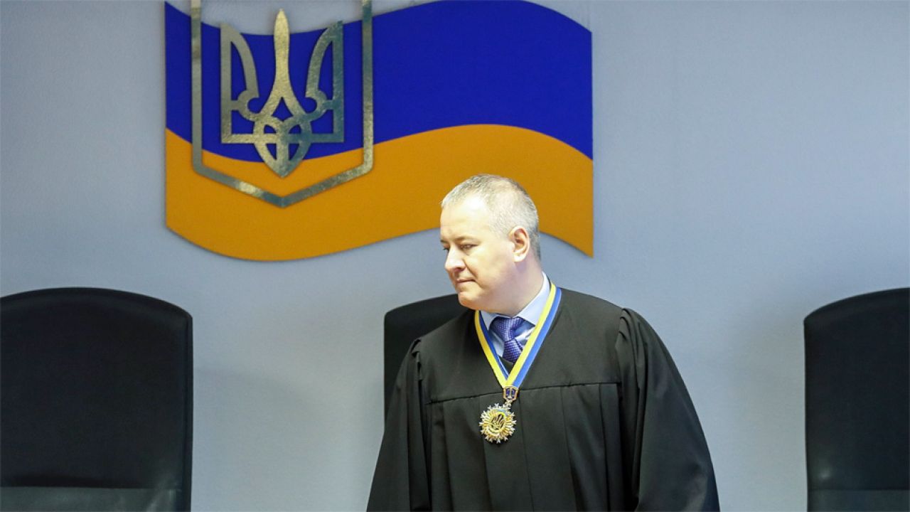 Sąd uznał winę byłego prezydenta Ukrainy (fot. PAP/EPA/SERGEY DOLZHENKO) Sąd uznał winę byłego prezydenta Ukrainy (fot. PAP/EPA/SERGEY DOLZHENKO)