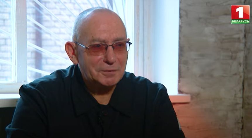 Былы афіцэр Мікалай Варапай, асуджаны за здраду дзяржаве. Скрыншот з відэа АТН / YouTube