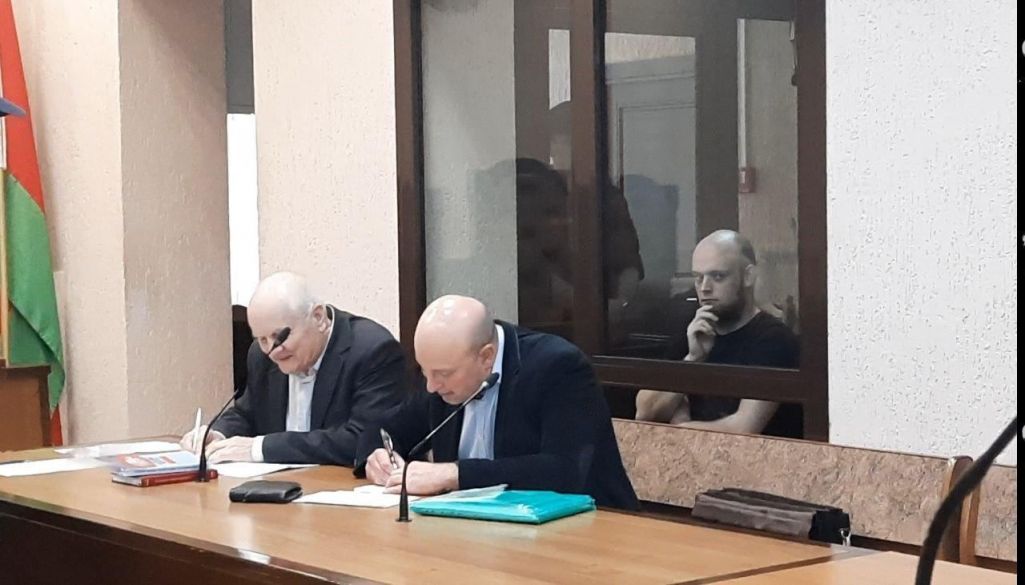 Суд над Рыка Крыгерам. (Фота: lgbelarussegodnya / Telegram)