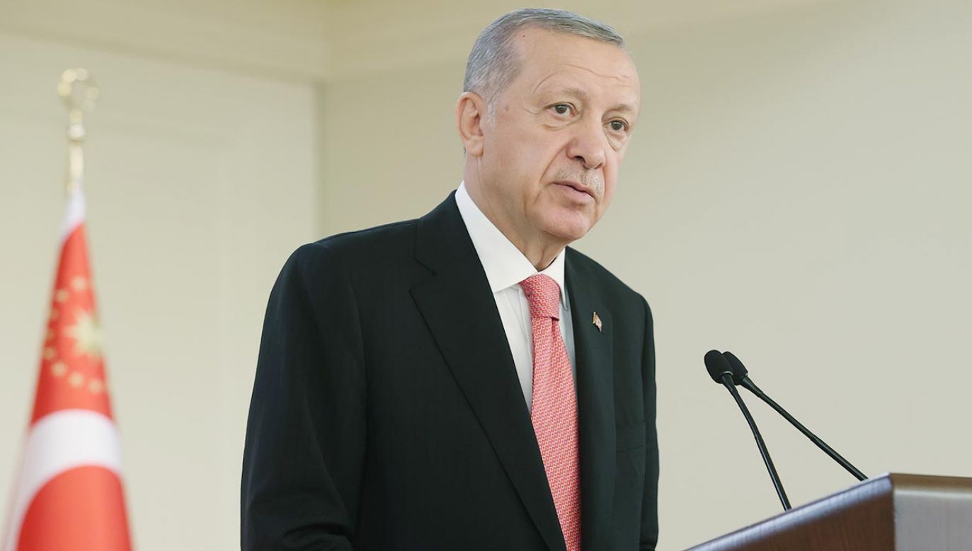 Prezydent Turcji (fot. Mustafa Kamaci/Anadolu Agency via Getty Images)