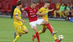 2. liga, 29. kolejka: Widzew Łódź – Elana Toruń skrót meczu, bramki, kontrowersje (fot. 400mm.pl)