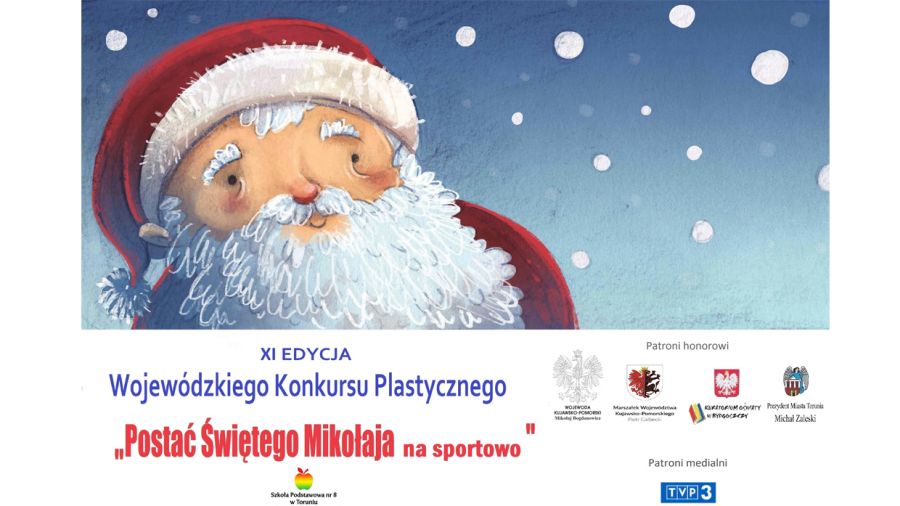 Wojewódzki Konkurs Plastyczny Postać świętego Mikołaja Na