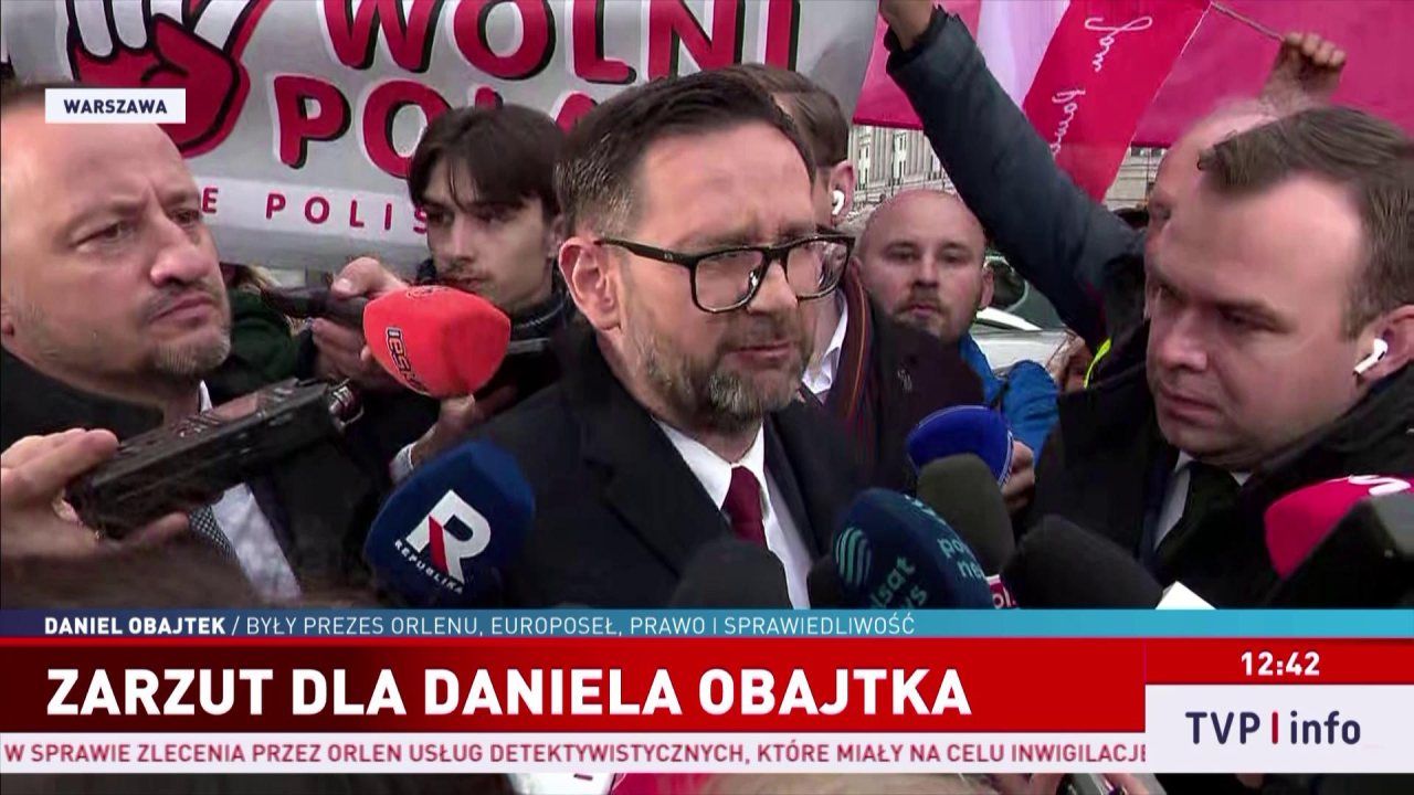 Daniel Obajtek: Usłyszałem jeden zarzut